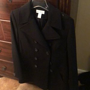 Wool jacket black size 6